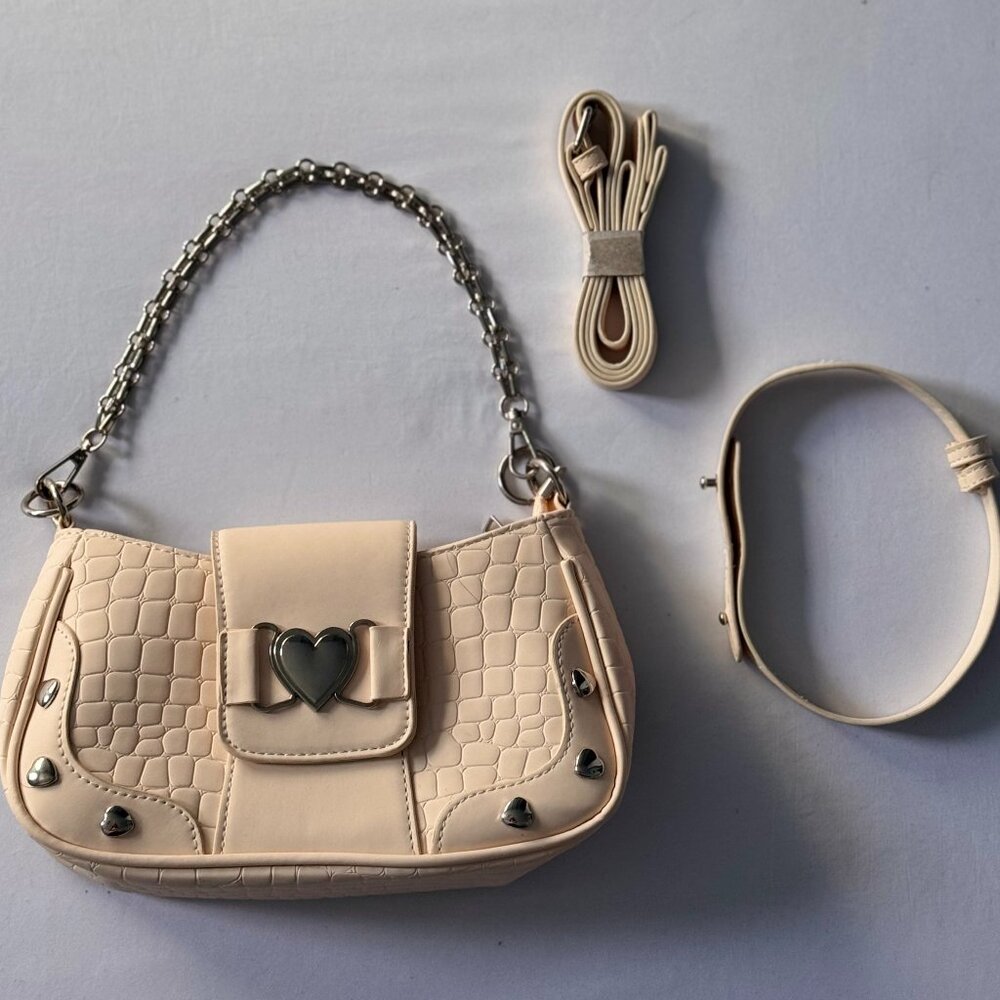 Y2K Cream Mini Bag